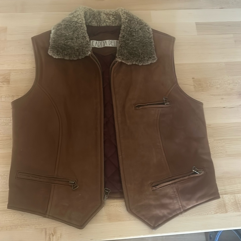 Vintage Leather vest